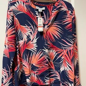 Tommy Bahama silk blouse. Size XS. Brand new.